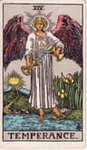 Tarot La templanza