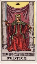 Tarot La justicia