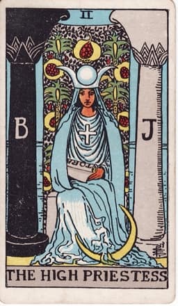Tarot La sacerdotisa